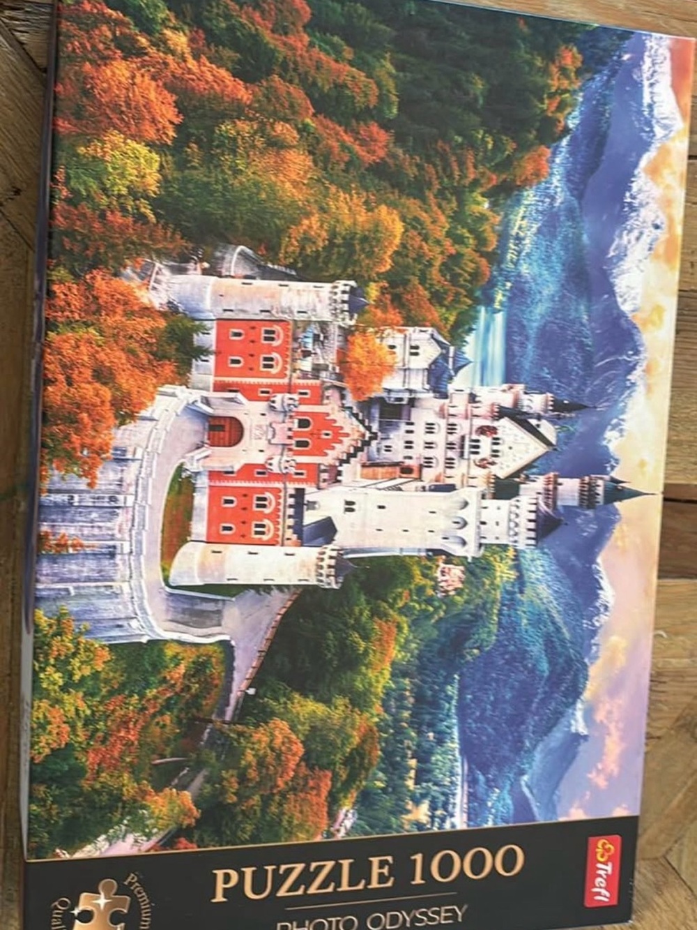 1000 piece Bavarian castle puzzle